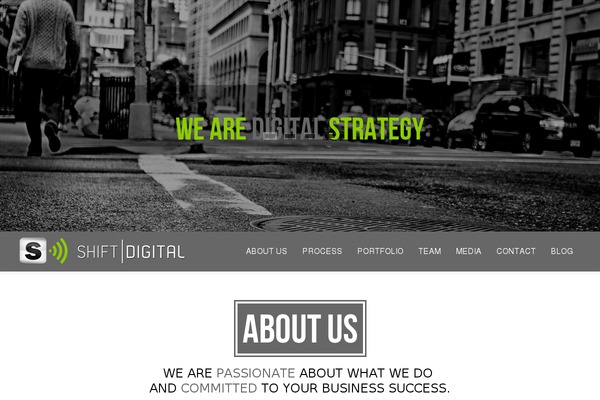 Jarvis theme site design template sample