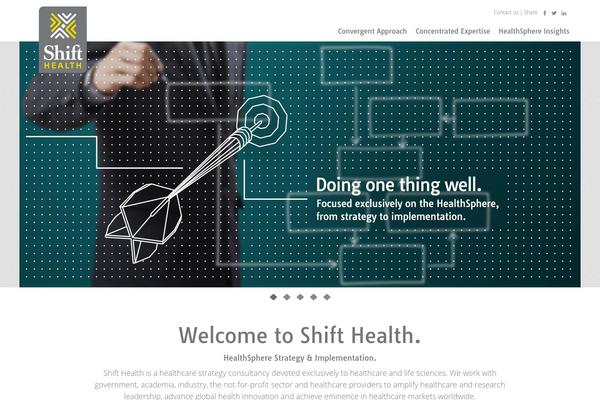 Quark theme site design template sample