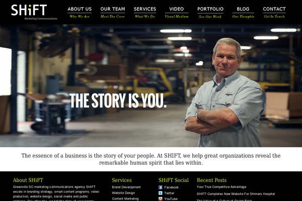 Reverie theme site design template sample