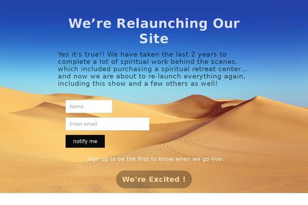 Site using Thrive-ovation plugin