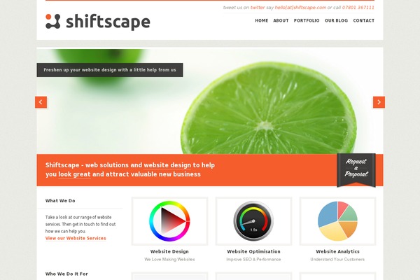 Studeo theme site design template sample