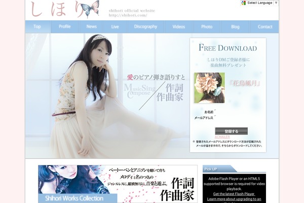 Custom theme site design template sample