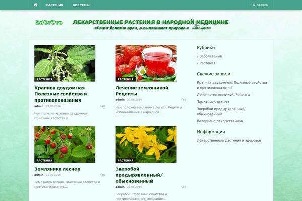 raindrops theme site design template sample