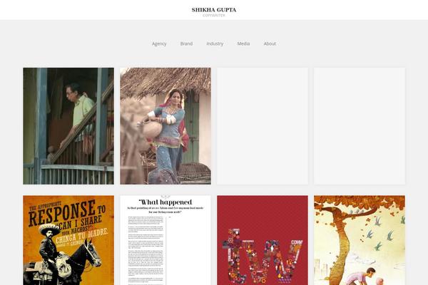 GK Portfolio theme site design template sample