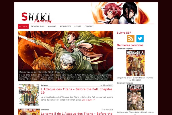 Ssf theme site design template sample