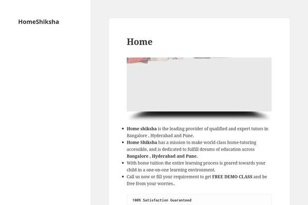 Centum theme site design template sample