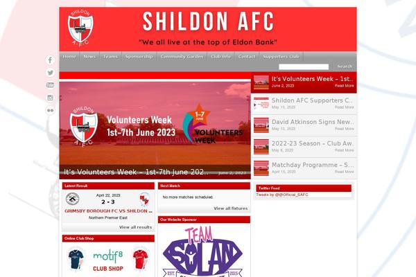 Site using WP Club Manager - Manage your sports club plugin