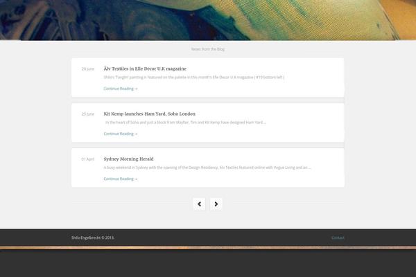 shilo.net.au site used Scrollider