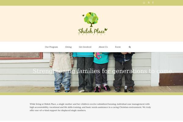 Avada theme site design template sample