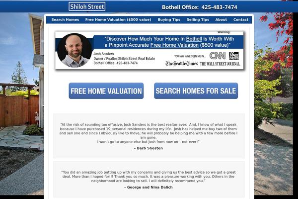 Lifestyle theme site design template sample