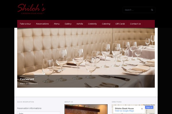 Gusteau theme site design template sample