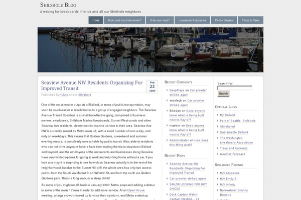 shilsholecommunity.org site used Seashore-10