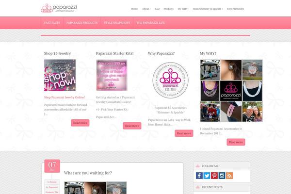 shimmer-and-sparkle.com site used Frau
