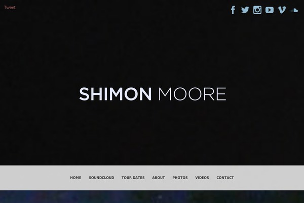 Speaker theme site design template sample