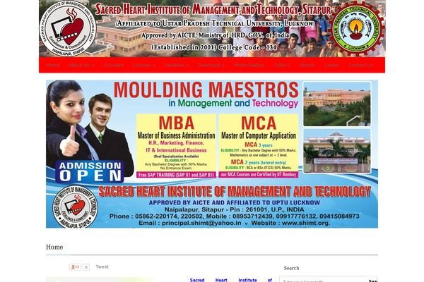 Academica Pro theme site design template sample