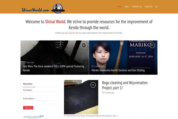 Throne theme site design template sample