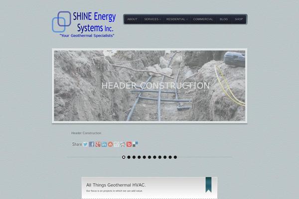 Büro theme site design template sample