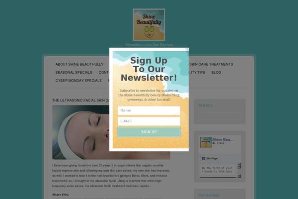 University theme site design template sample