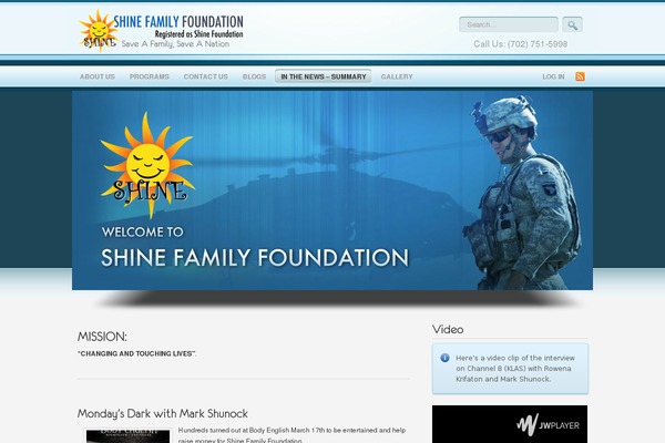 Site using Embed Facebook plugin