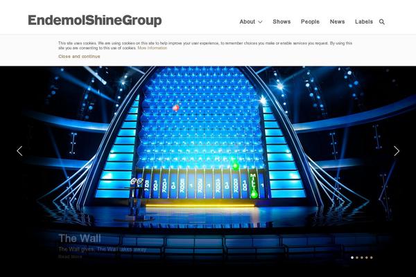 Esg theme site design template sample