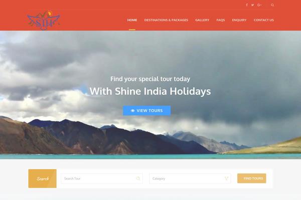 Adventure-tours-child theme site design template sample