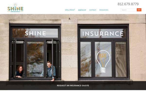 shineinsure.com site used Shine_new
