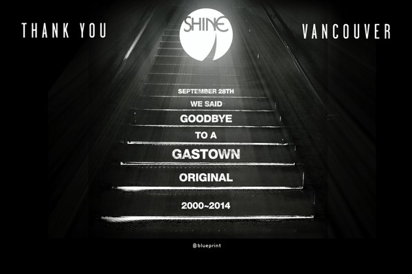 shinenightclub.com site used Shine