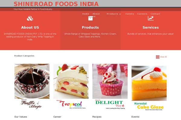 Athena theme site design template sample