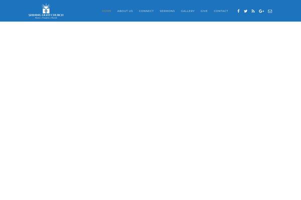 Blessing theme site design template sample