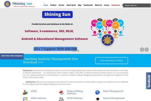 Site using Social Sharing Toolkit plugin