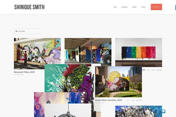 Minty theme site design template sample