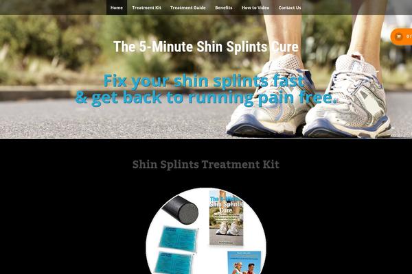 The One Pager theme site design template sample