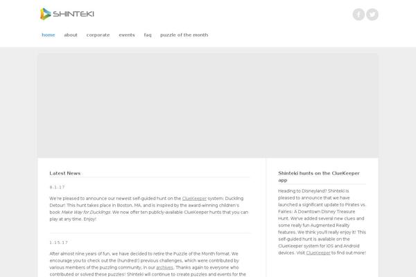 Bones theme site design template sample