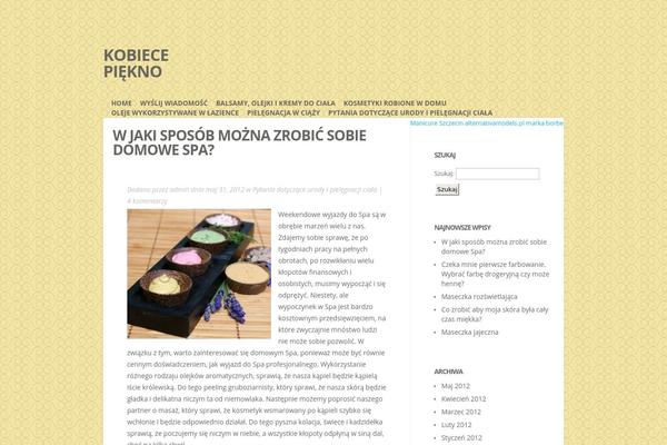 Flexible theme site design template sample