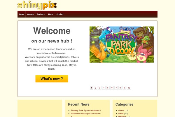 invory theme websites examples