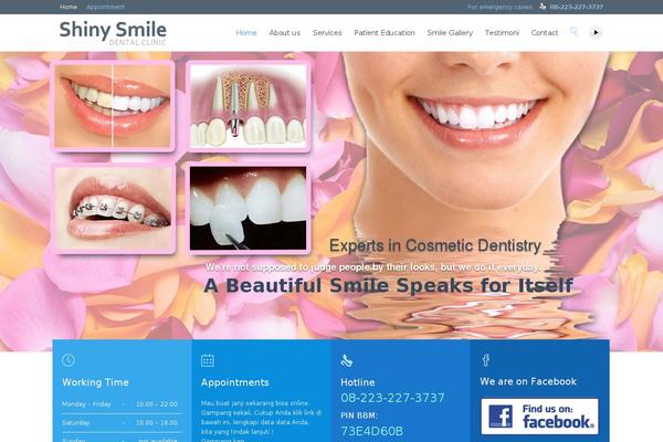 shinysmiledentalclinic.com site used Shinysmile