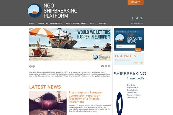 Site using WP Font Awesome Share Icons plugin