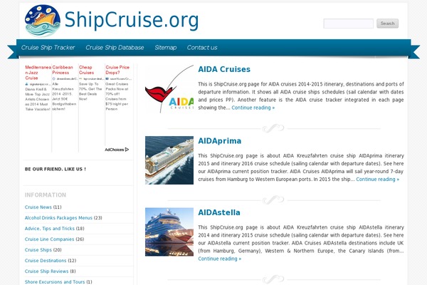 Site using WPFront Scroll Top plugin