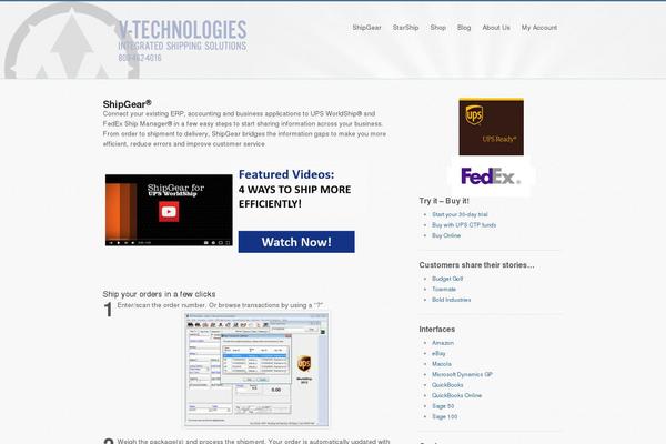 shipgear.com site used Biznizz