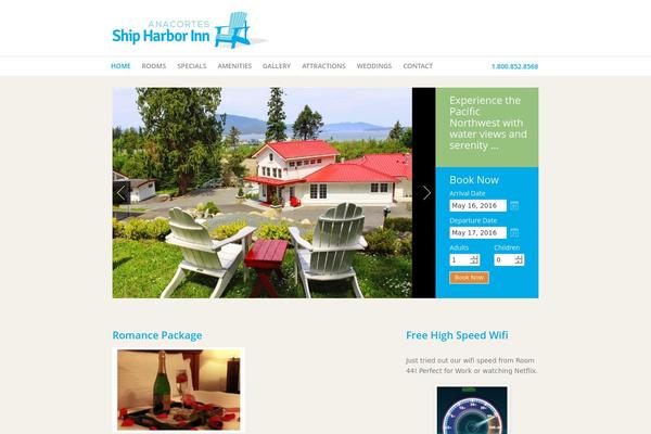 shipharborinn.com site used Divi-shinn