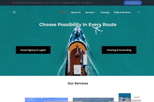 Translogic theme site design template sample