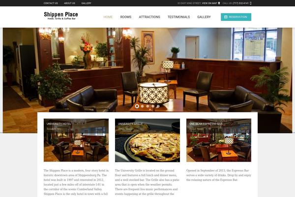 Hotec theme site design template sample
