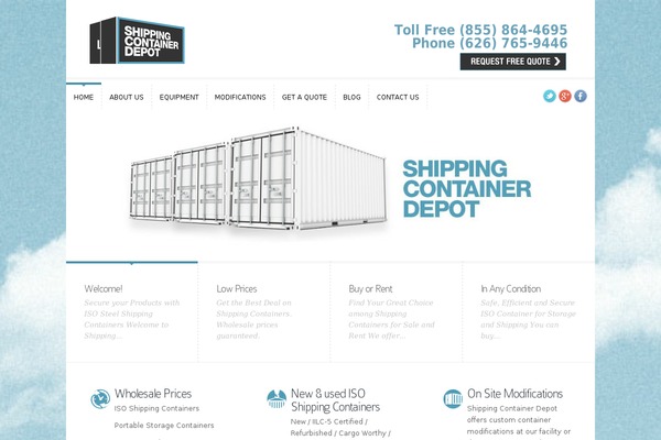 Trim theme site design template sample