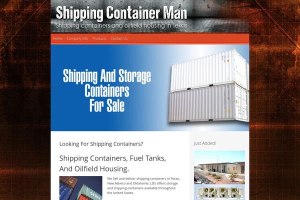 Tungsten theme site design template sample