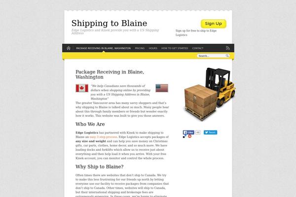 Crisp theme site design template sample