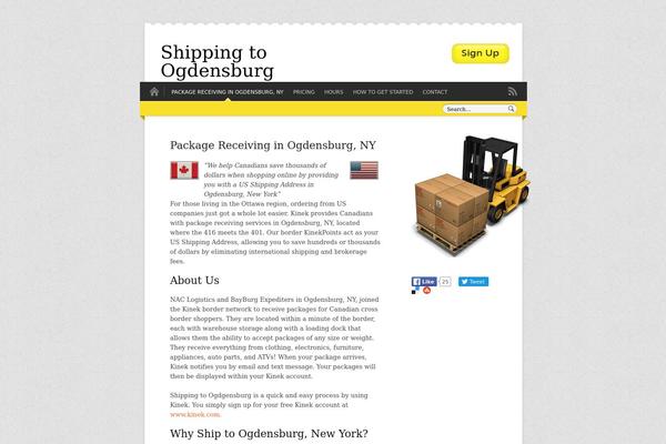 Crisp theme site design template sample