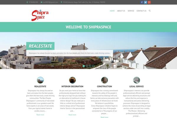 Interface theme site design template sample