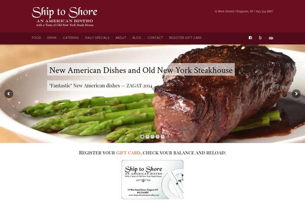 Nosh theme site design template sample