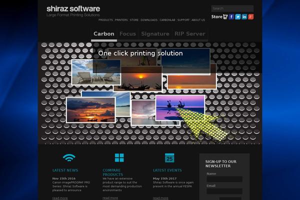 shiraz-software.com site used Rt-theme-20