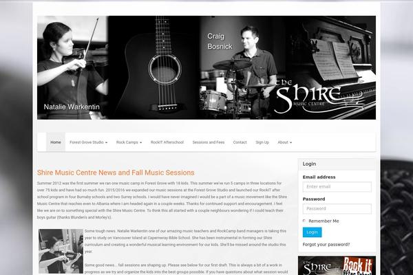 Pressevent theme site design template sample